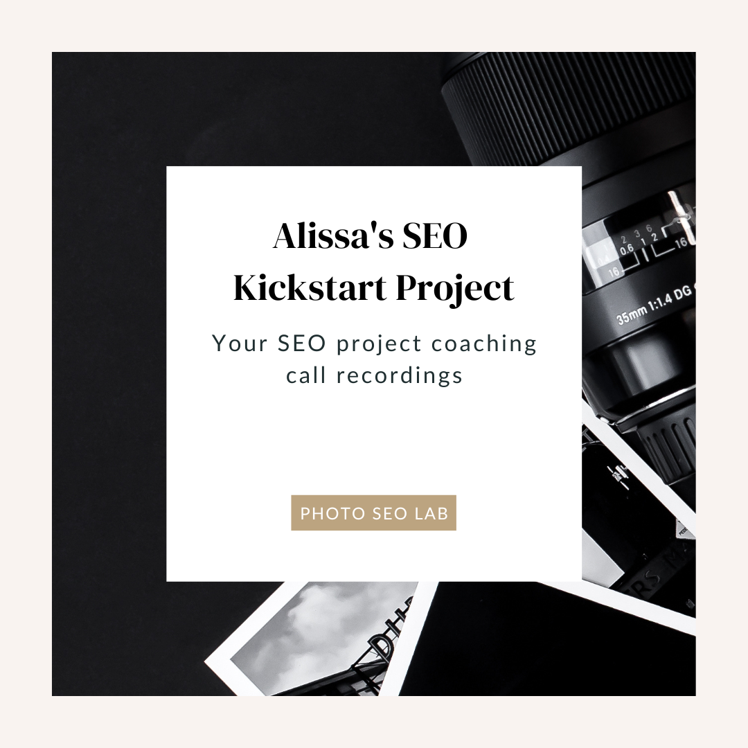 Alissa’s SEO Kickstart Project