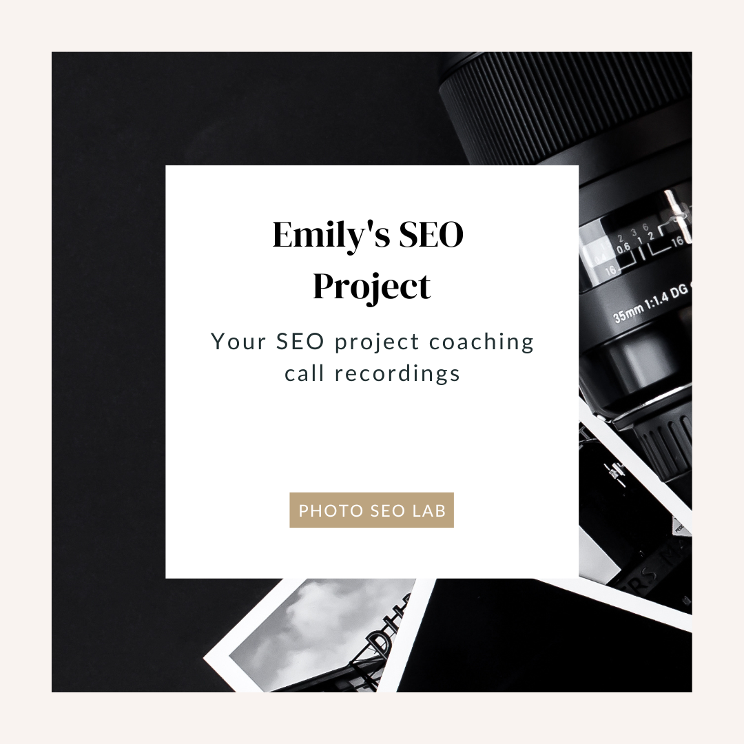 Emily’s SEO Project
